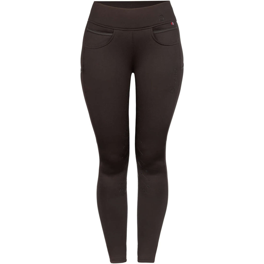 Cavallo Leggings da Equitazione CavalLiz Grip Rl Full Grip Café Noir