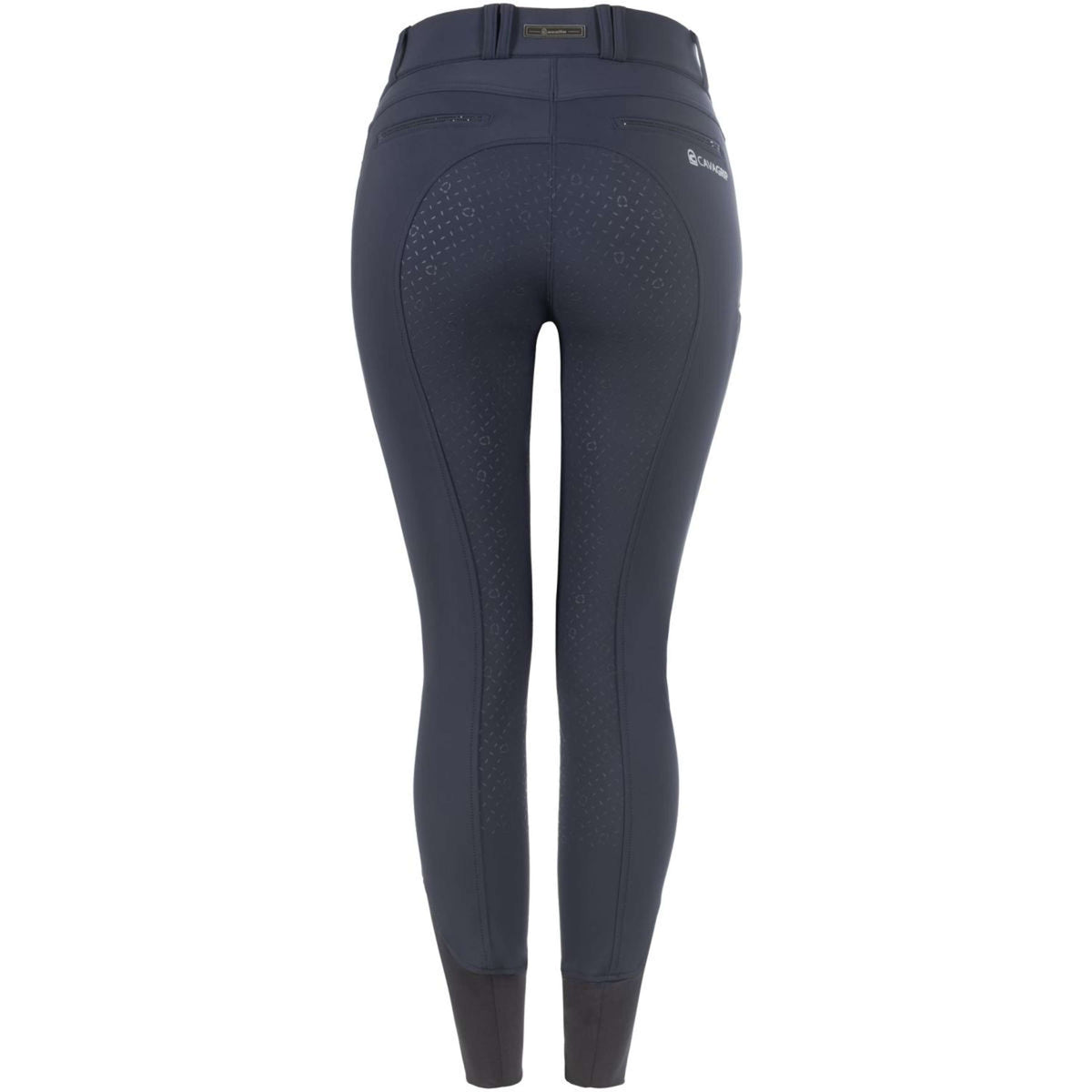 Cavallo Pantaloni da Equitazione Cavalcharlet Full Grip Blu scuro