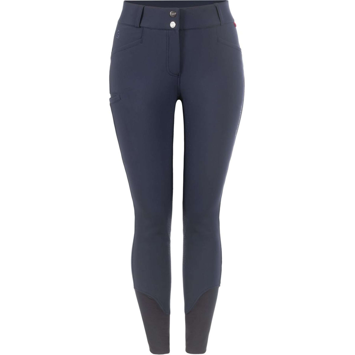 Cavallo Pantaloni da Equitazione Cavalcharlet Full Grip Blu scuro