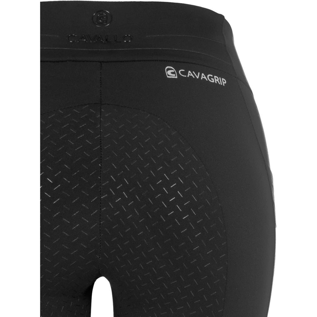 Cavallo Leggings da Equitazione CavalLove Grip RL Full Grip Nero
