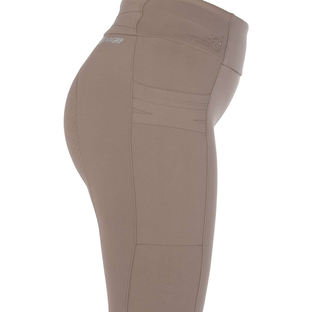 Cavallo Leggings da Equitazione CavalLove Grip RL Full Grip Mocha Latte