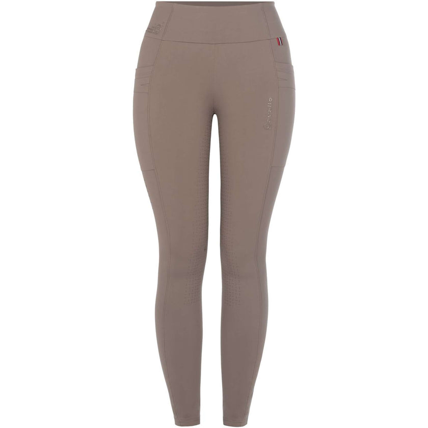Cavallo Leggings da Equitazione CavalLove Grip RL Full Grip Mocha Latte