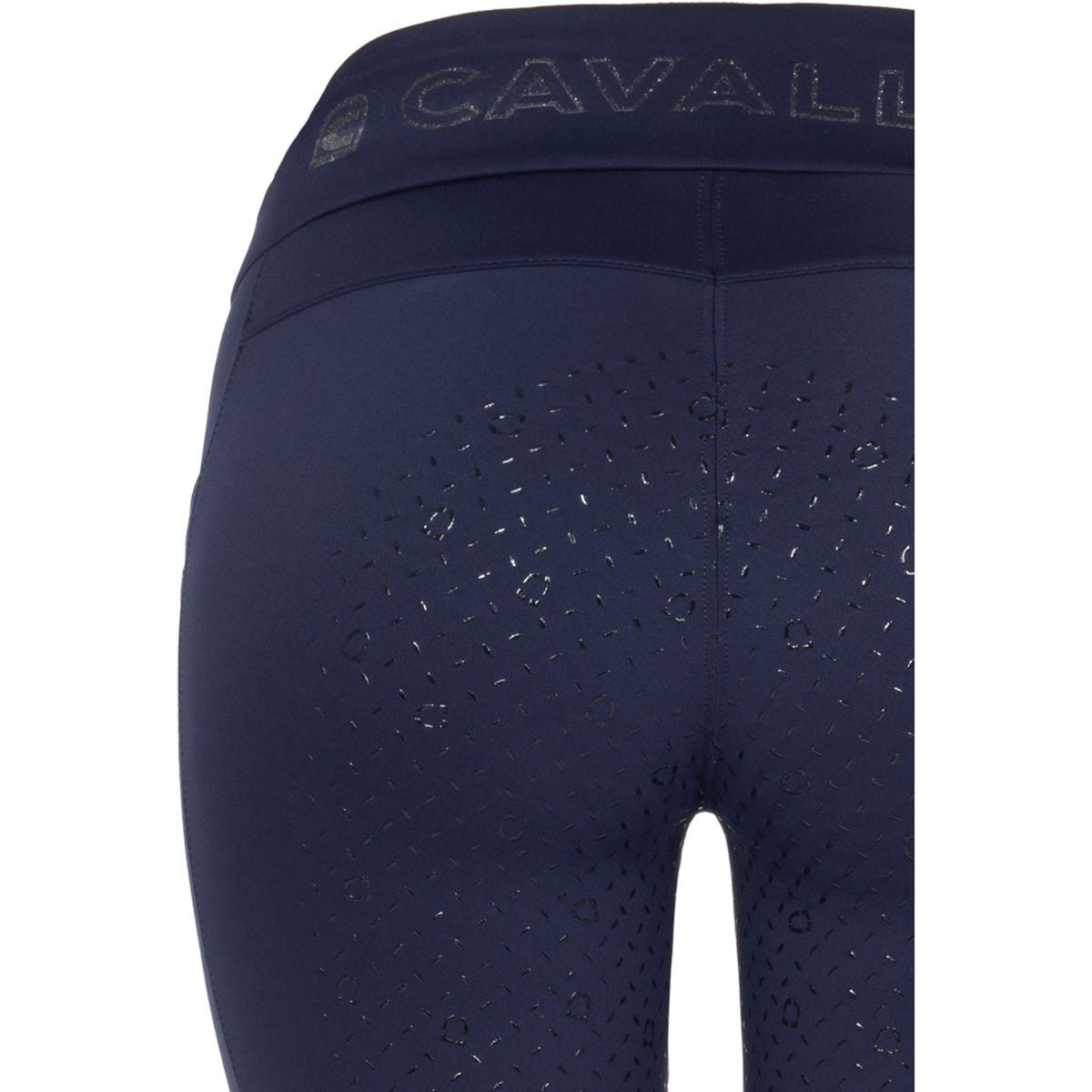 Cavallo Leggings da Equitazione CavalLenka Grip RL Full Grip Blu scuro