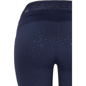 Cavallo Leggings da Equitazione CavalLenka Grip RL Full Grip Blu scuro
