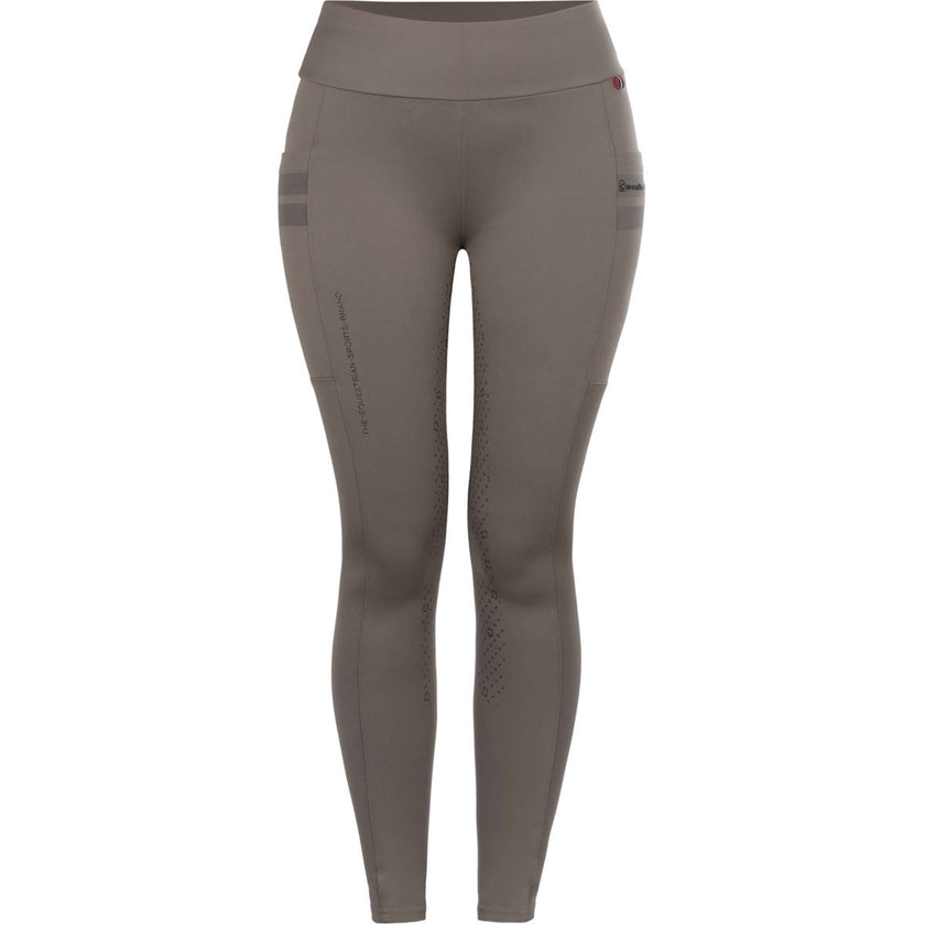 Cavallo Leggings da Equitazione CavalLenka Grip RL Full Grip Mocha Latte