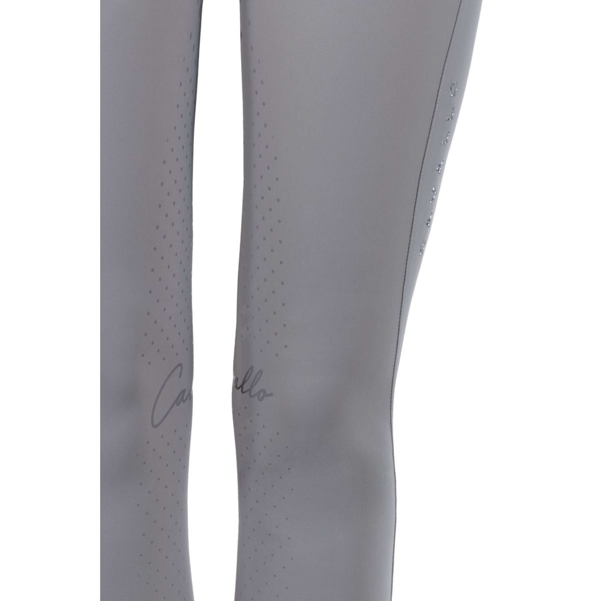 Cavallo Pantaloni da Equitazione CavalClaire Grip Grigio argento