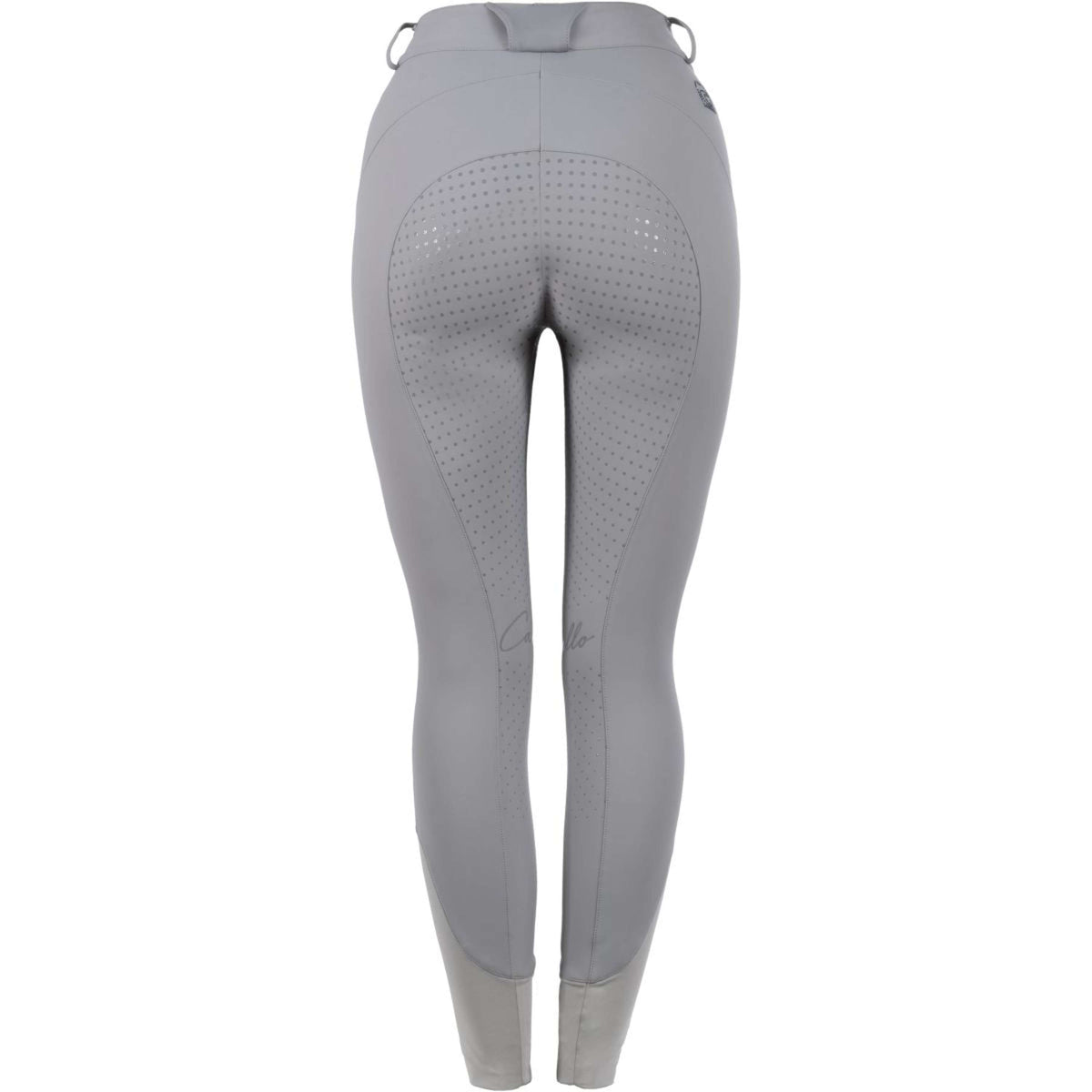 Cavallo Pantaloni da Equitazione CavalClaire Grip Grigio argento