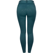 Cavallo Pantaloni da Equitazione CavalCandera Grip Mobile Full Grip Dark Peacock