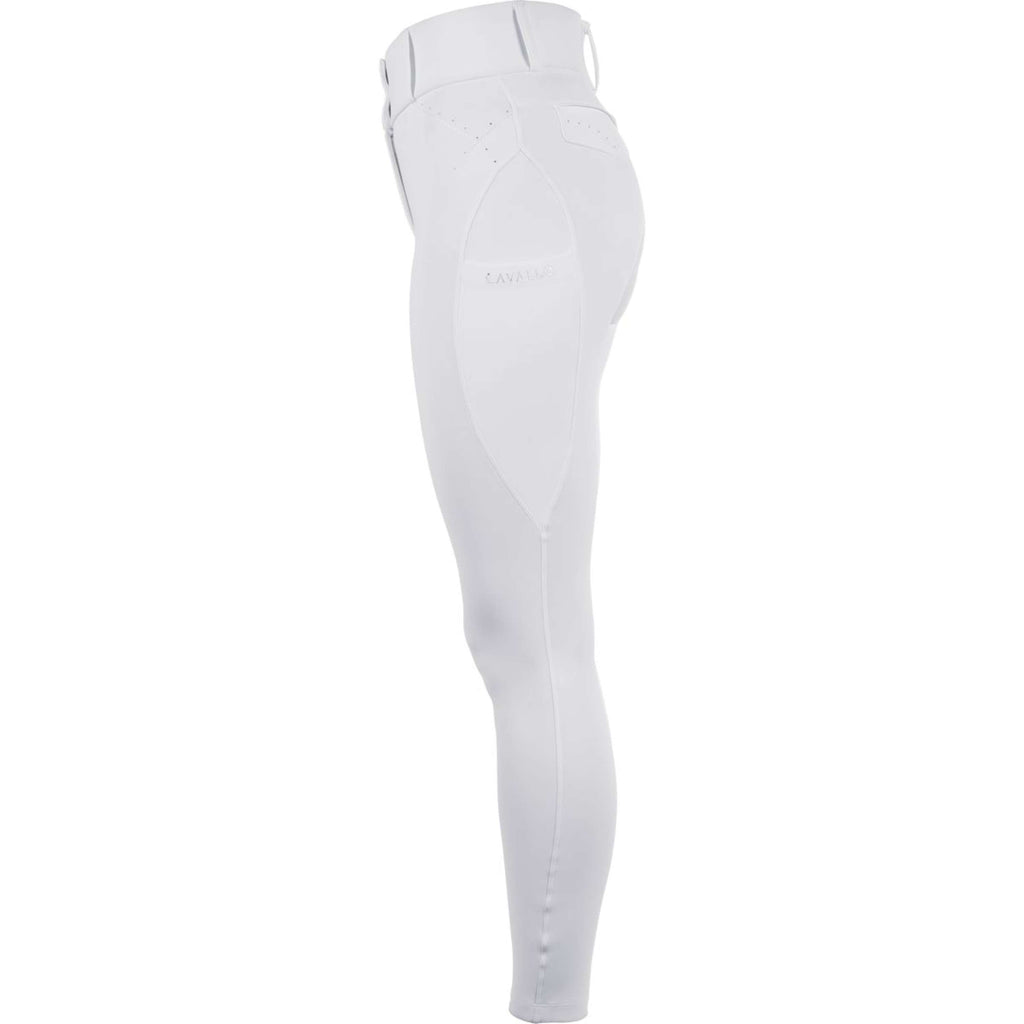 Cavallo Leggings da Equitazione CavalCandera Grip Mobile Bianco