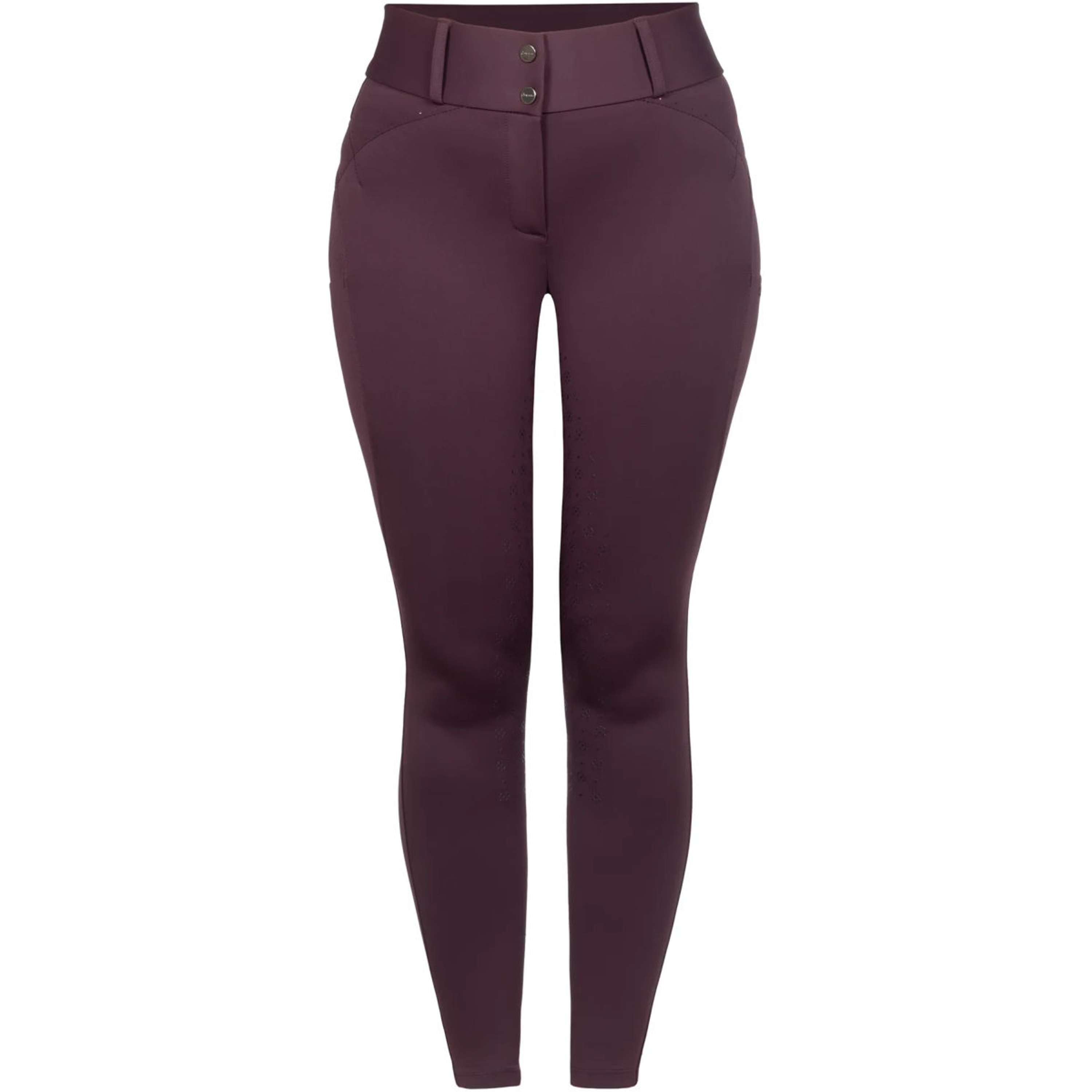 Cavallo Pantaloni da Equitazione CavalCandera Grip Mobile Full Grip Dusty Plum