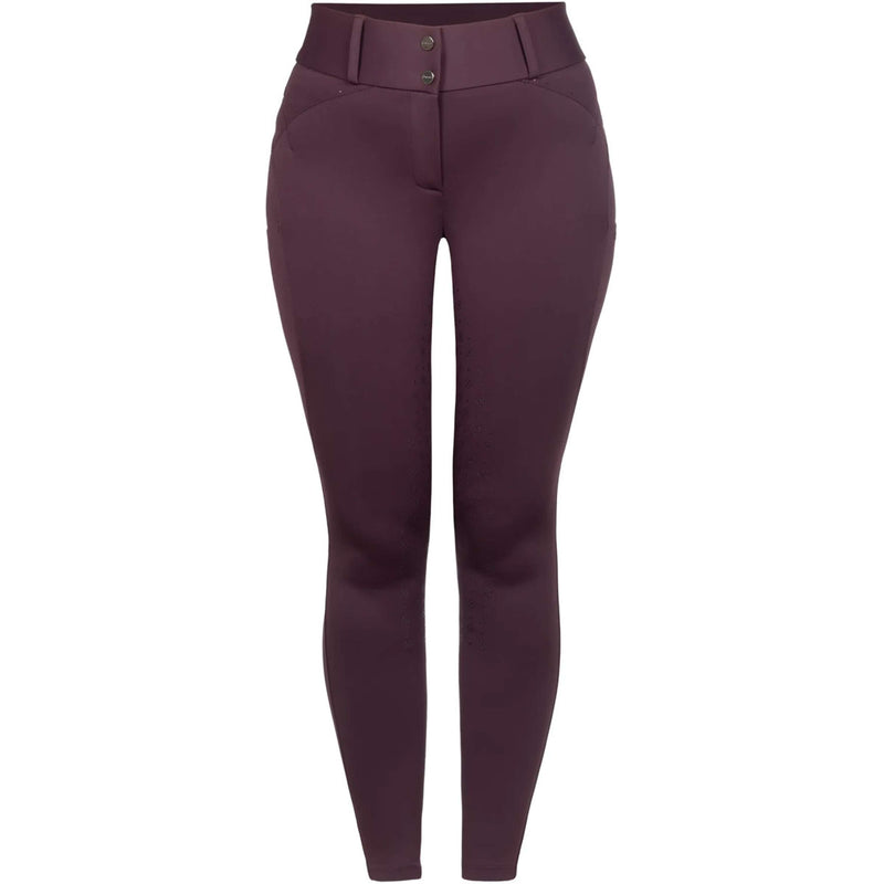 Cavallo Pantaloni da Equitazione CavalCandera Grip Mobile Full Grip Dusty Plum