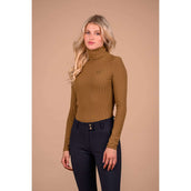 Cavallo Maglione a Collo Alto CavalLeela Dark Caramel