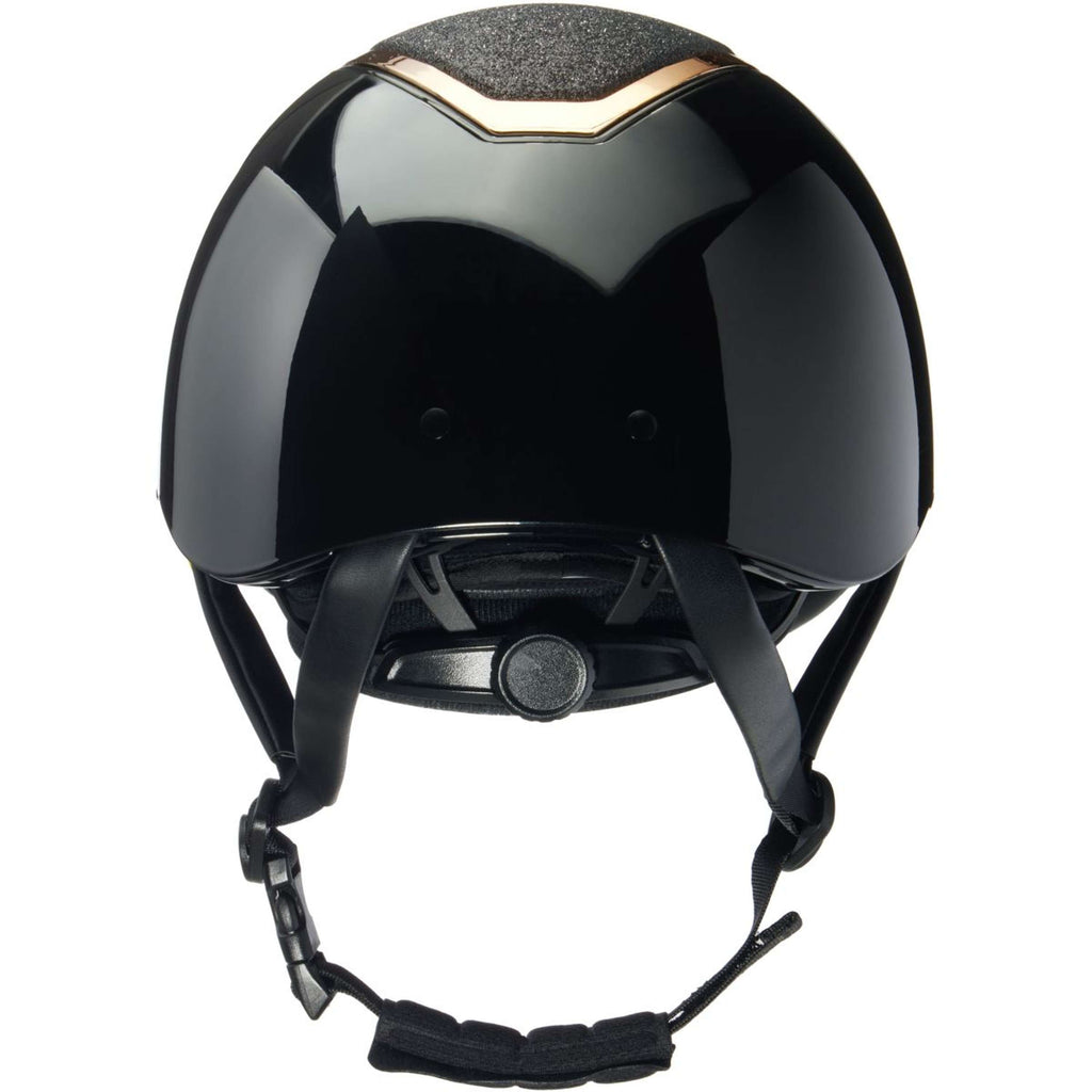 Charles Owen Casco da equitazione Kylo Sparkly MIPS Black Gloss/Rose Gold