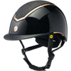 Charles Owen Casco da equitazione Kylo Sparkly MIPS Black Gloss/Rose Gold