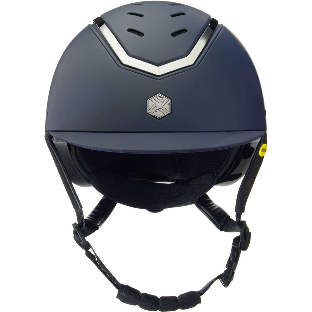 Charles Owen Casco da equitazione Kylo MIPS Navy Matte/Pewter