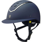 Charles Owen Casco da equitazione Kylo Wide Peak MIPS Navy Matte/Pewter