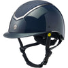 Charles Owen Casco da equitazione Kylo Sparkly MIPS Navy Gloss/Pewter