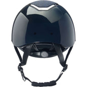 Charles Owen Casco da equitazione Kylo Sparkly Navy Gloss/Pewter
