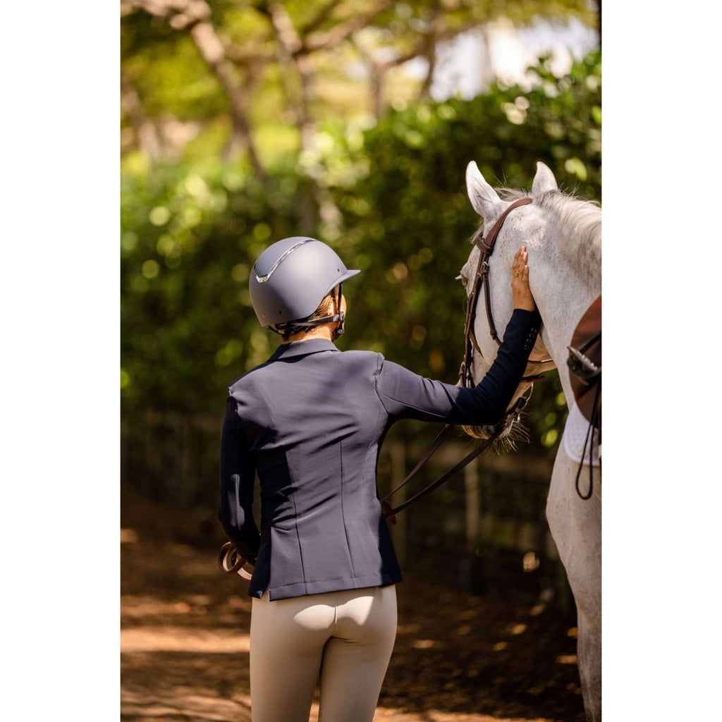 Charles Owen Casco da equitazione Kylo MIPS Navy Matte/Pewter