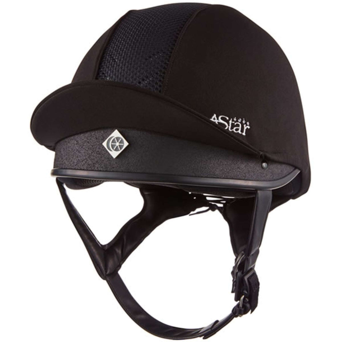 Charles Owen Casco di Sicurezza 4Star Nero