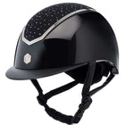 Charles Owen Casco da equitazione Kylo Crystal Black Gloss/Chrome