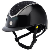 Charles Owen Casco da equitazione Kylo Crystal MIPS Black Gloss/Chrome