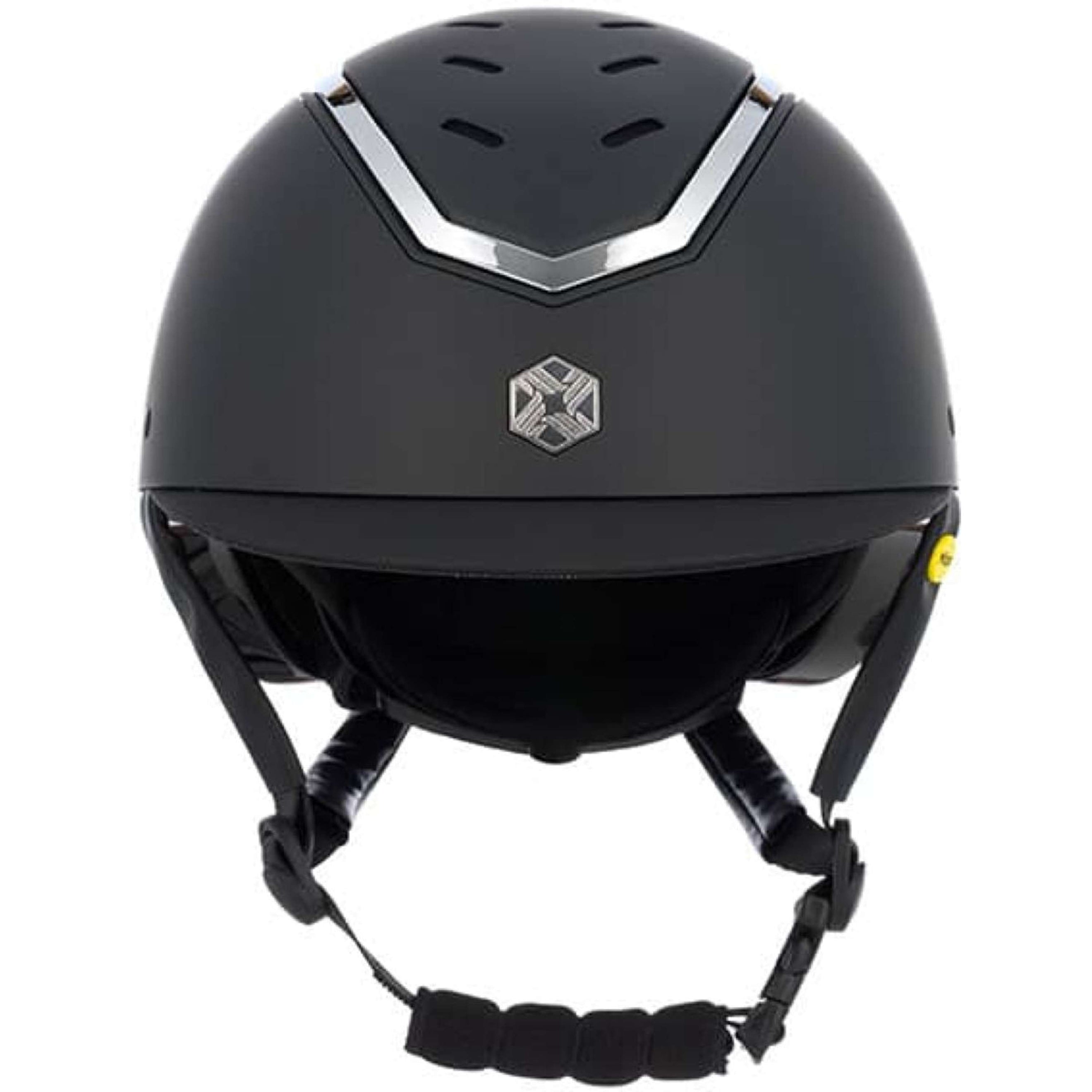 Charles Owen Casco da equitazione Kylo Black Matte/Silver Charles Owen Casco da equitazione Kylo Black Matte/Silver