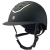 Charles Owen Casco da equitazione Kylo Wide Peak Black Matte/Silver