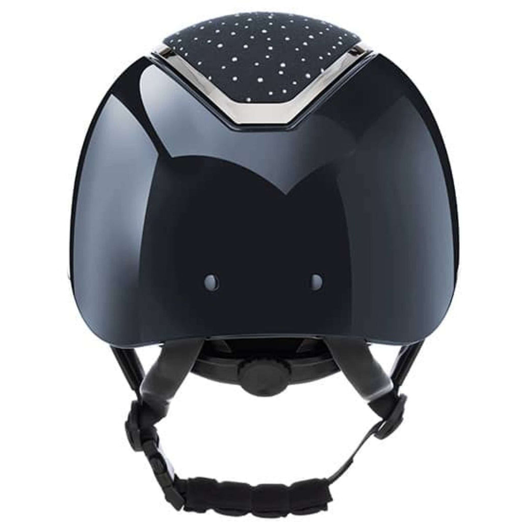 Charles Owen Casco da equitazione Kylo Crystal MIPS Navy Gloss/Silver
