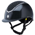 Charles Owen Casco da equitazione Kylo Crystal MIPS Navy Gloss/Silver