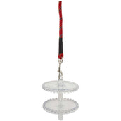 Likit Supporto con Corda per la Pietra di Sale Clear Glitter