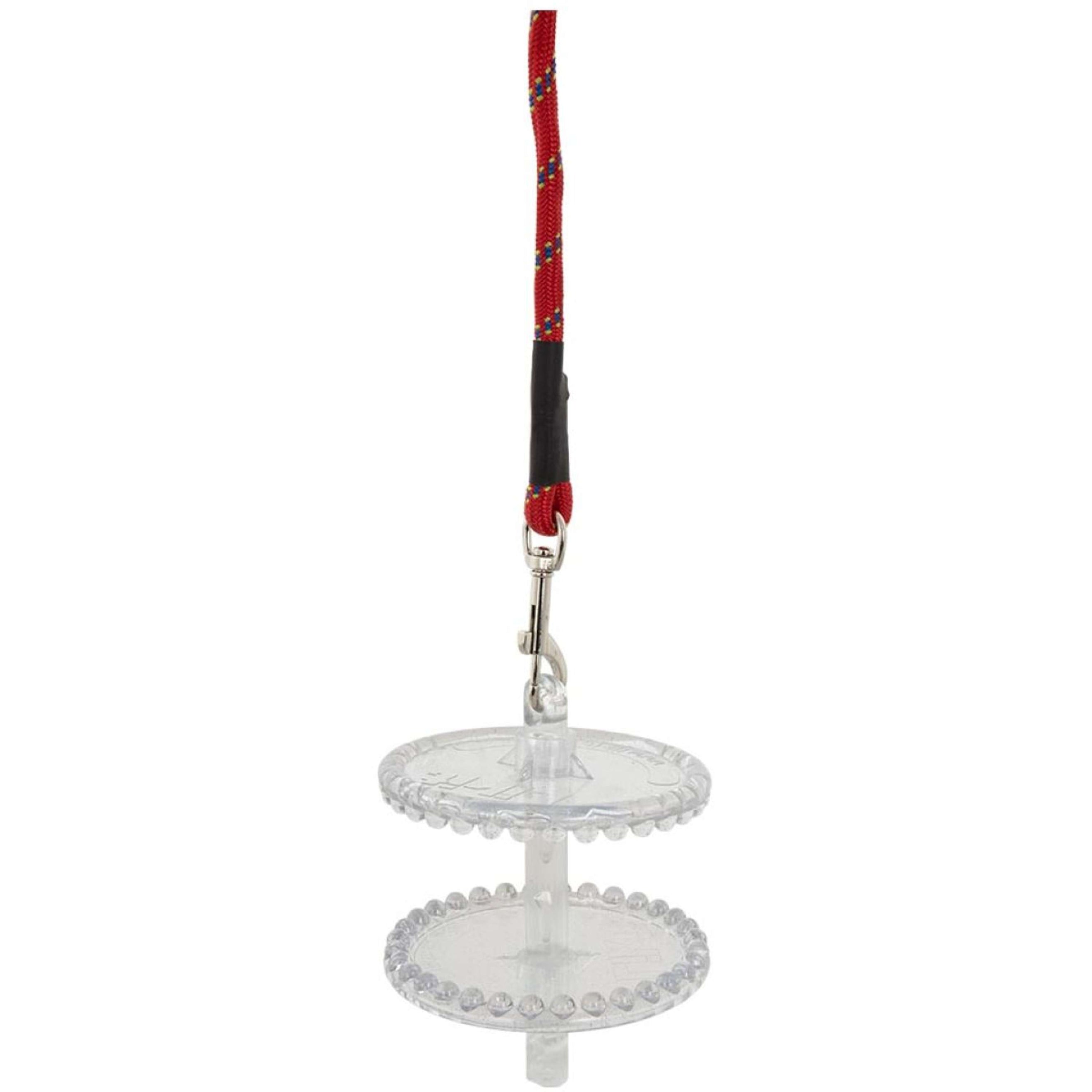 Likit Supporto con Corda per la Pietra di Sale Clear Glitter