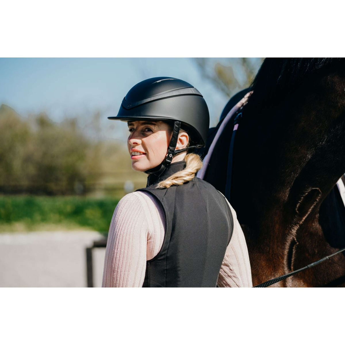 Charles Owen Protettore della schiena Eclipse Nero