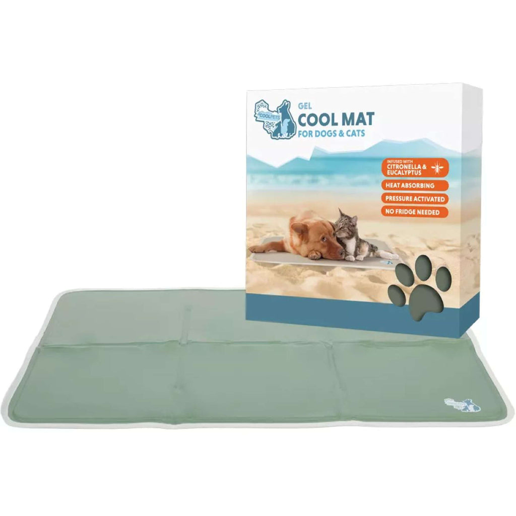 CoolPets Tappetino Rinfrescante Gel Oliva
