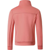 Covalliero Felpa con cappuccio e zip SS25 Corallo