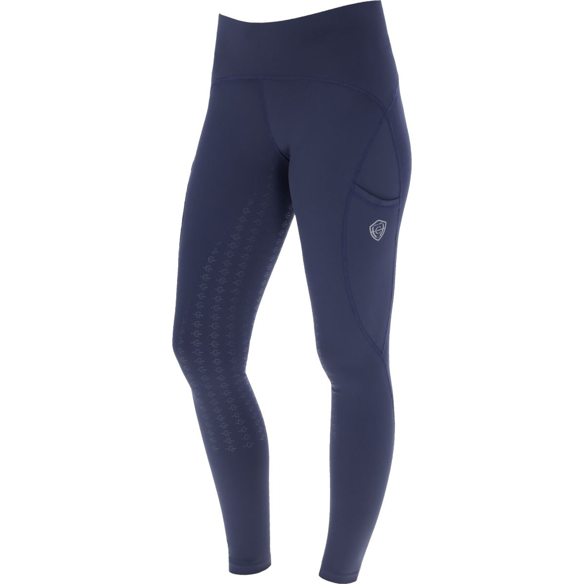 Covalliero Leggings da Equitazione Full Grip SS25 Dark Navy