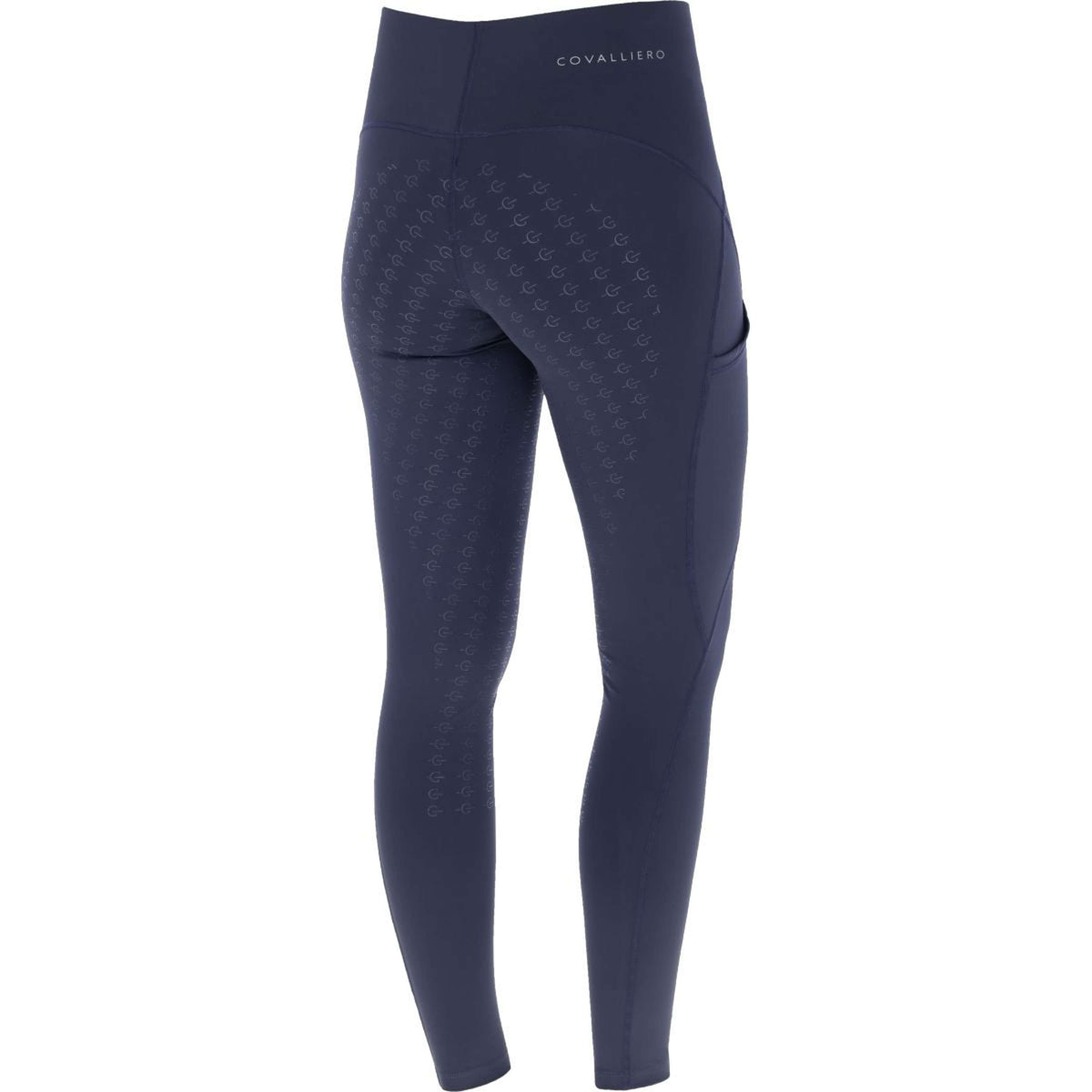 Covalliero Leggings da Equitazione Full Grip SS25 Dark Navy