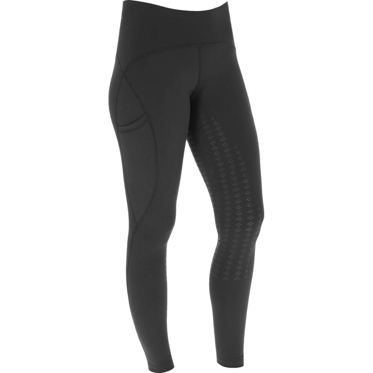 Covalliero Leggings da Equitazione Full Grip SS25 Nero