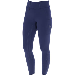 Covalliero Leggings da Equitazione Compression Full Grip SS25 Dark Navy Covalliero Leggings da Equitazione Compression Full Grip SS25 Dark Navy