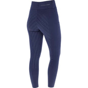Covalliero Leggings da Equitazione Compression Full Grip SS25 Dark Navy