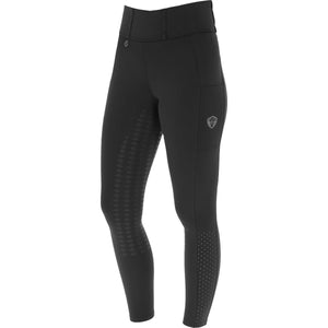Covalliero Leggings da Equitazione Compression Full Grip SS25 Nero