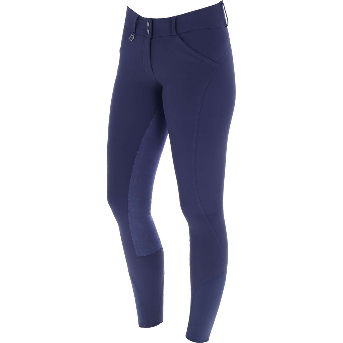 Covalliero Calzoni Premium Leather Full Grip SS25 Dark Navy