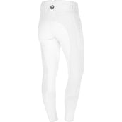 Covalliero Pantaloni da Equitazione Premium Leather Full Grip SS25 Bianco