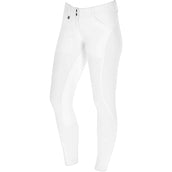 Covalliero Pantaloni da Equitazione Premium Leather Full Grip SS25 Bianco