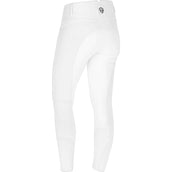 Covalliero Pantaloni da Equitazione Premium Leather Full Grip SS25 Bianco