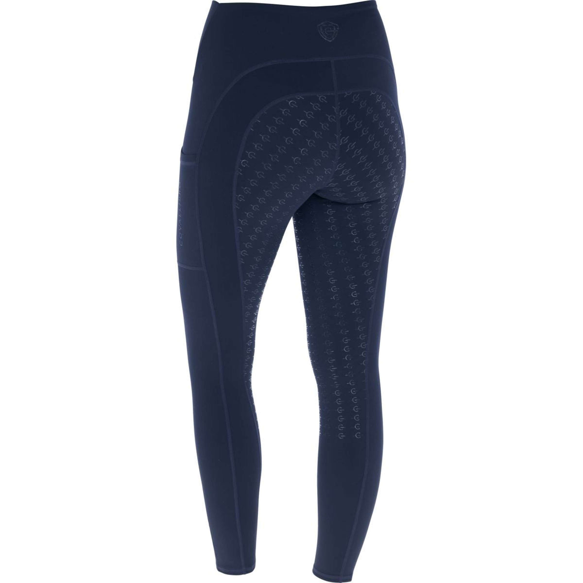 Covalliero Leggings da Equitazione AW25 Full Grip Dark Navy