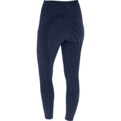 Covalliero Leggings da Equitazione AW25 Full Grip Dark Navy