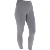 Covalliero Leggings da Equitazione AW25 Full Grip Steel Grey