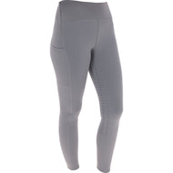 Covalliero Leggings da Equitazione AW25 Full Grip Steel Grey