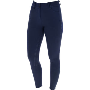 Covalliero Pantaloni da Equitazione AW25 Full Grip Dark Navy